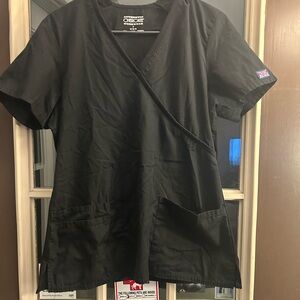 Cherokee Women's Black Scrub Top